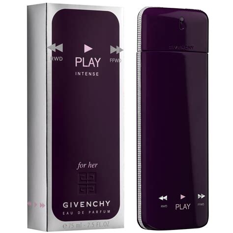 perfume givenchy play for her 75ml|Givenchy play intense for women.